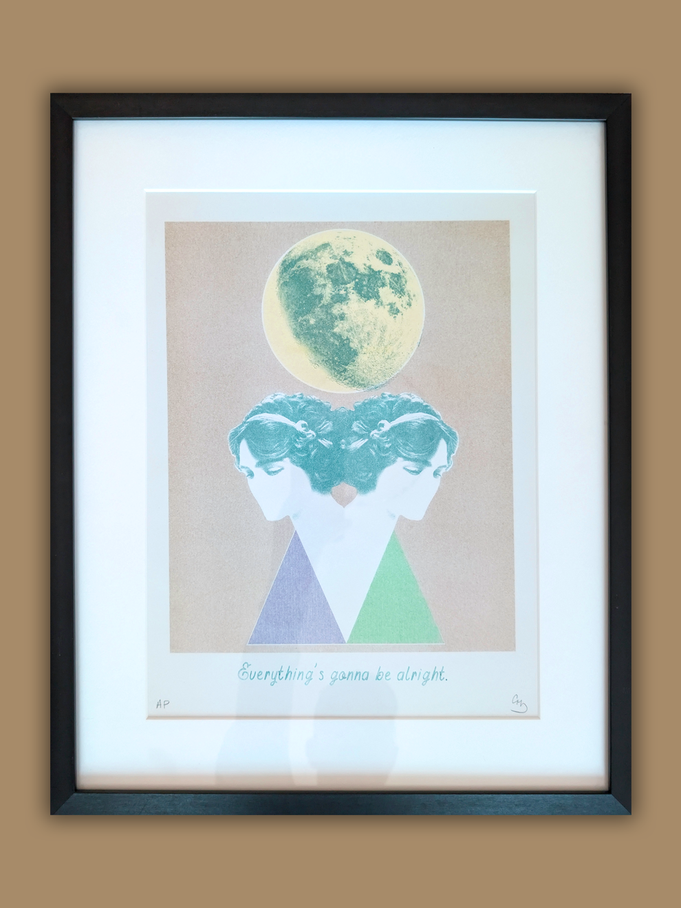 Everything's Gonna' Be Alright - Artist Proof - Last One Available