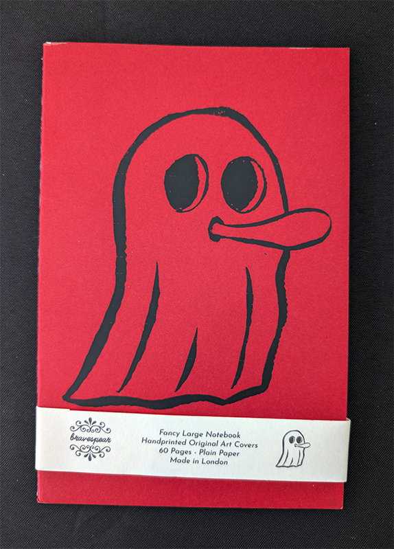 Large Notebooks/Various Designs lined paper and Hand Printed Covers