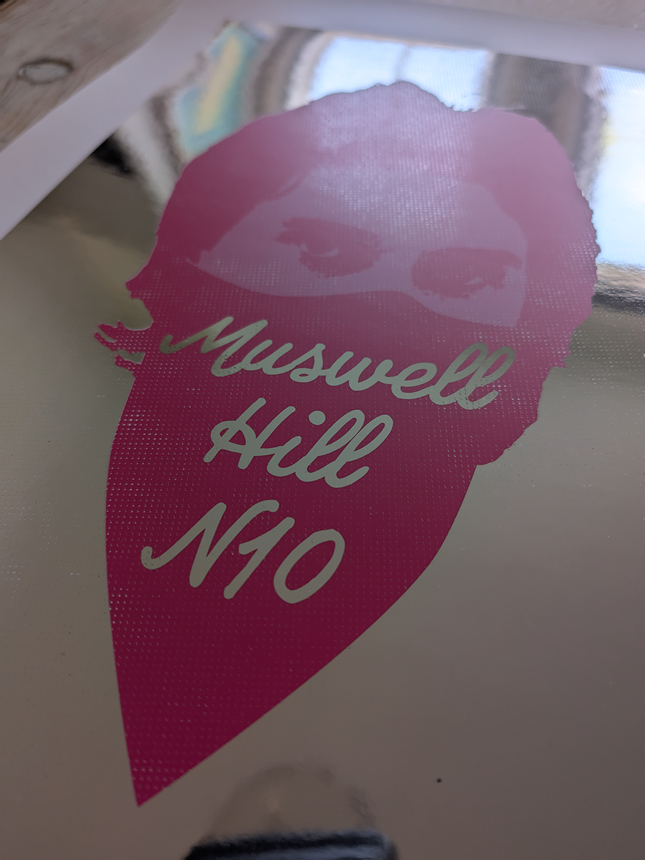 Muswell Hill Silver Foiled Print - Feat. Ray Davies of The Kinks