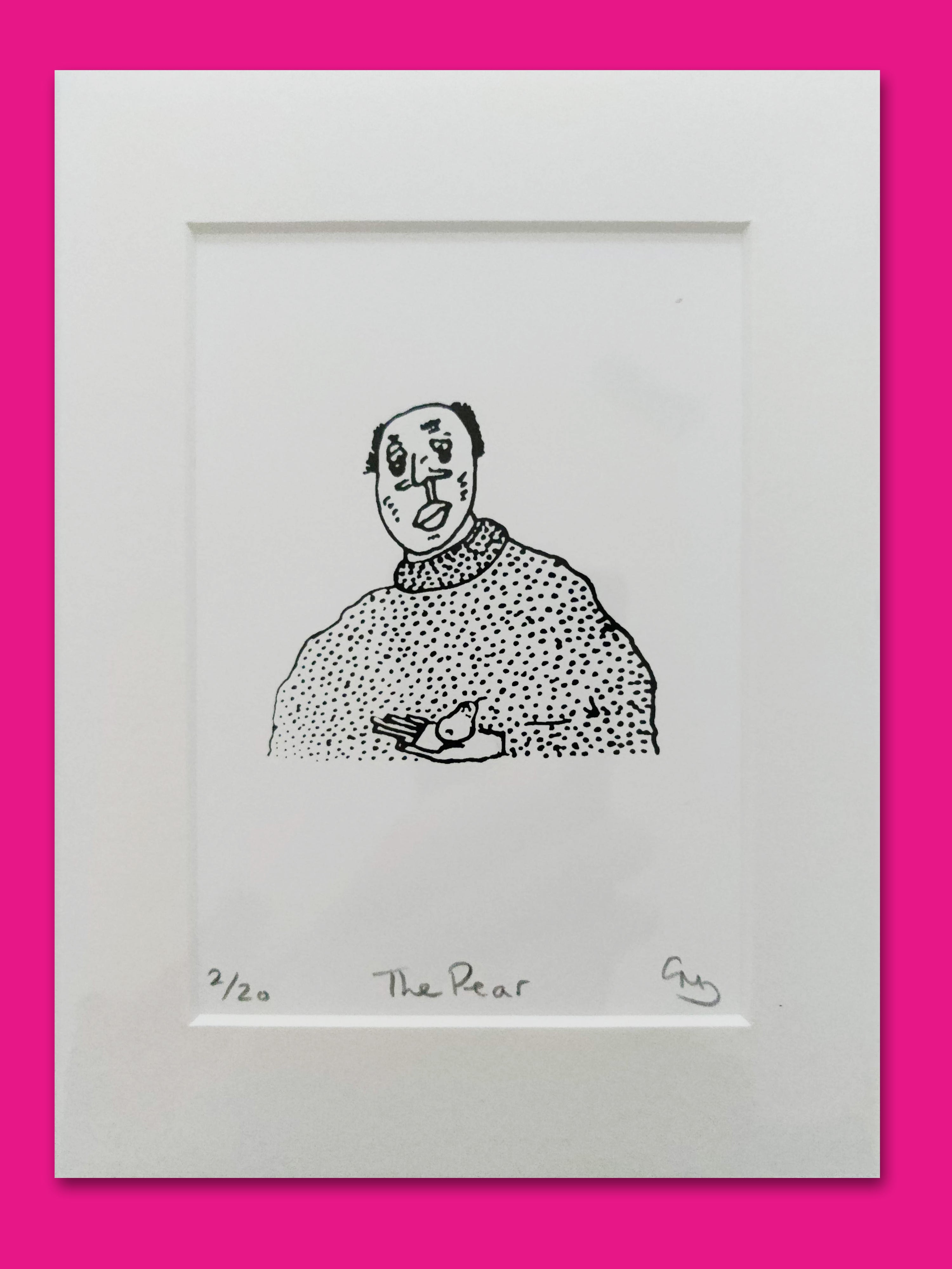 The Pear - An Original Screen Print