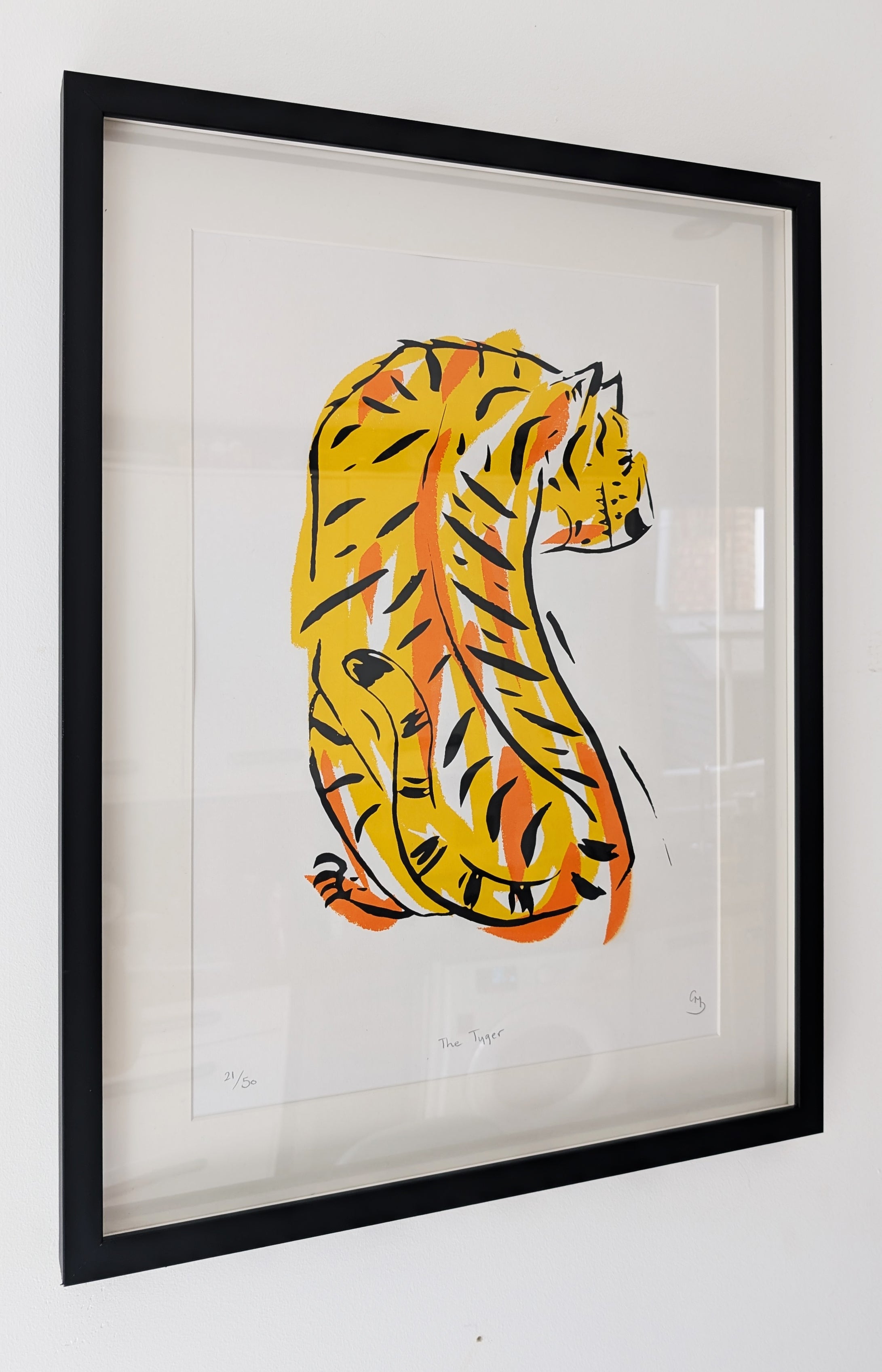 The Tyger – Screen Print Inspired by William Blake by Gerard McDonagh (Limited Edition of 50)