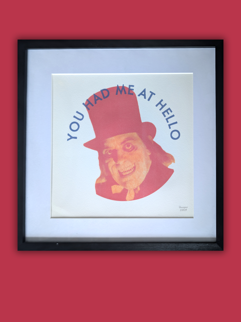You Had Me At Hello - Original Print By Gerard McDonagh
