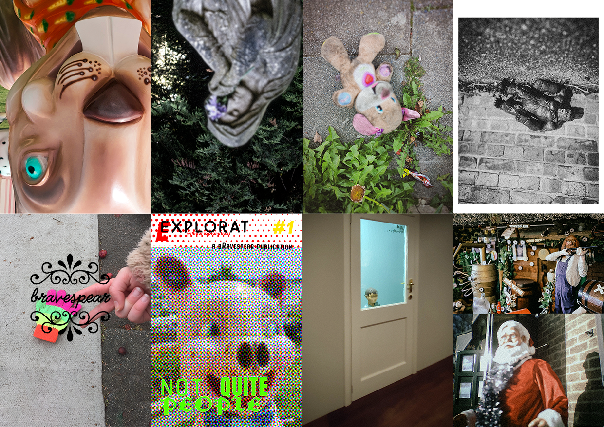 Poster Zine 1 - Not Quite Human