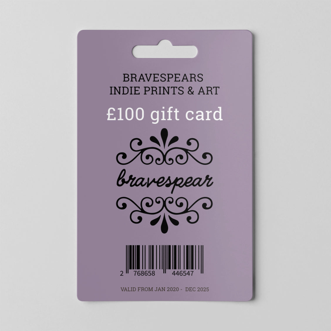 Gift Cards from Bravespears