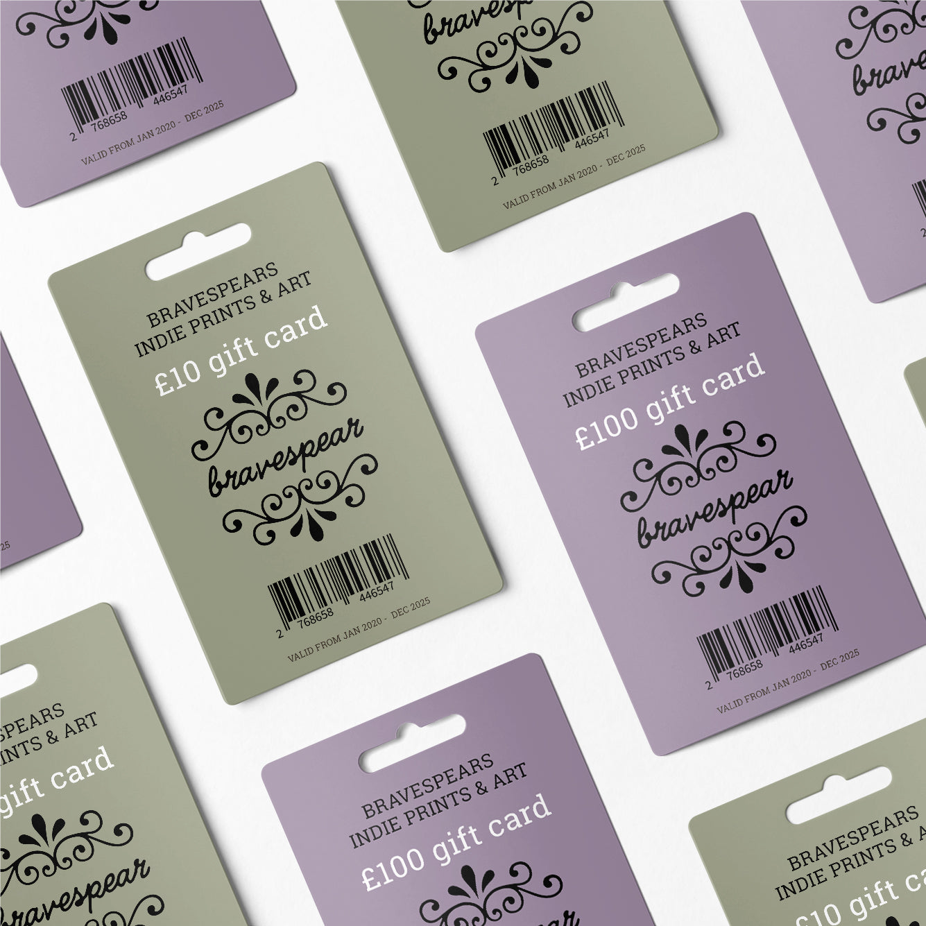 Gift Cards from Bravespears