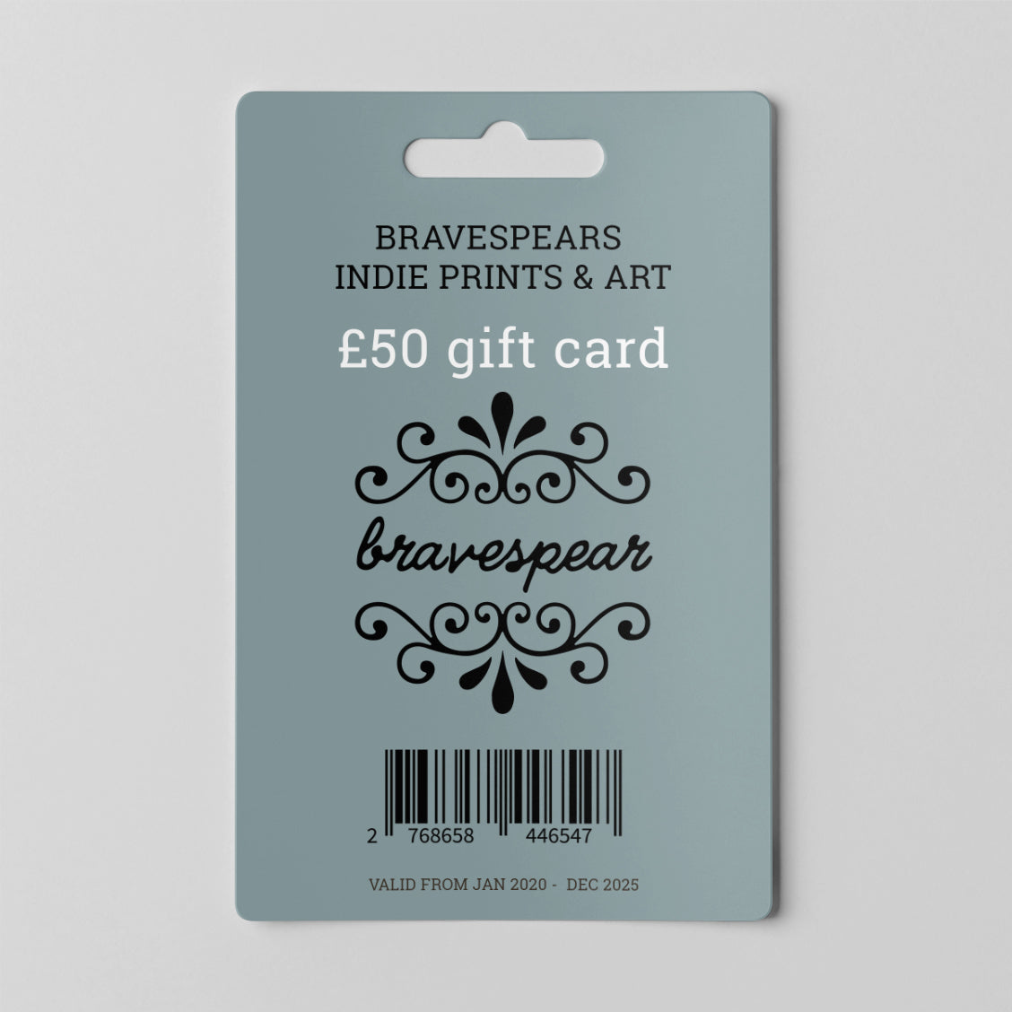 Gift Cards from Bravespears
