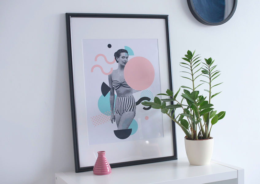 How To Affordably Frame Prints and Artwork Yourself