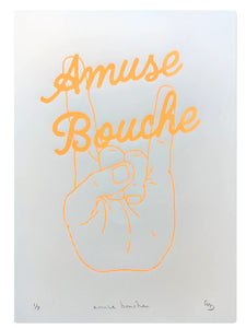 Amuse Bouche - An Original Limited Edition Screen Print by Gerard McDonagh / Bravespear