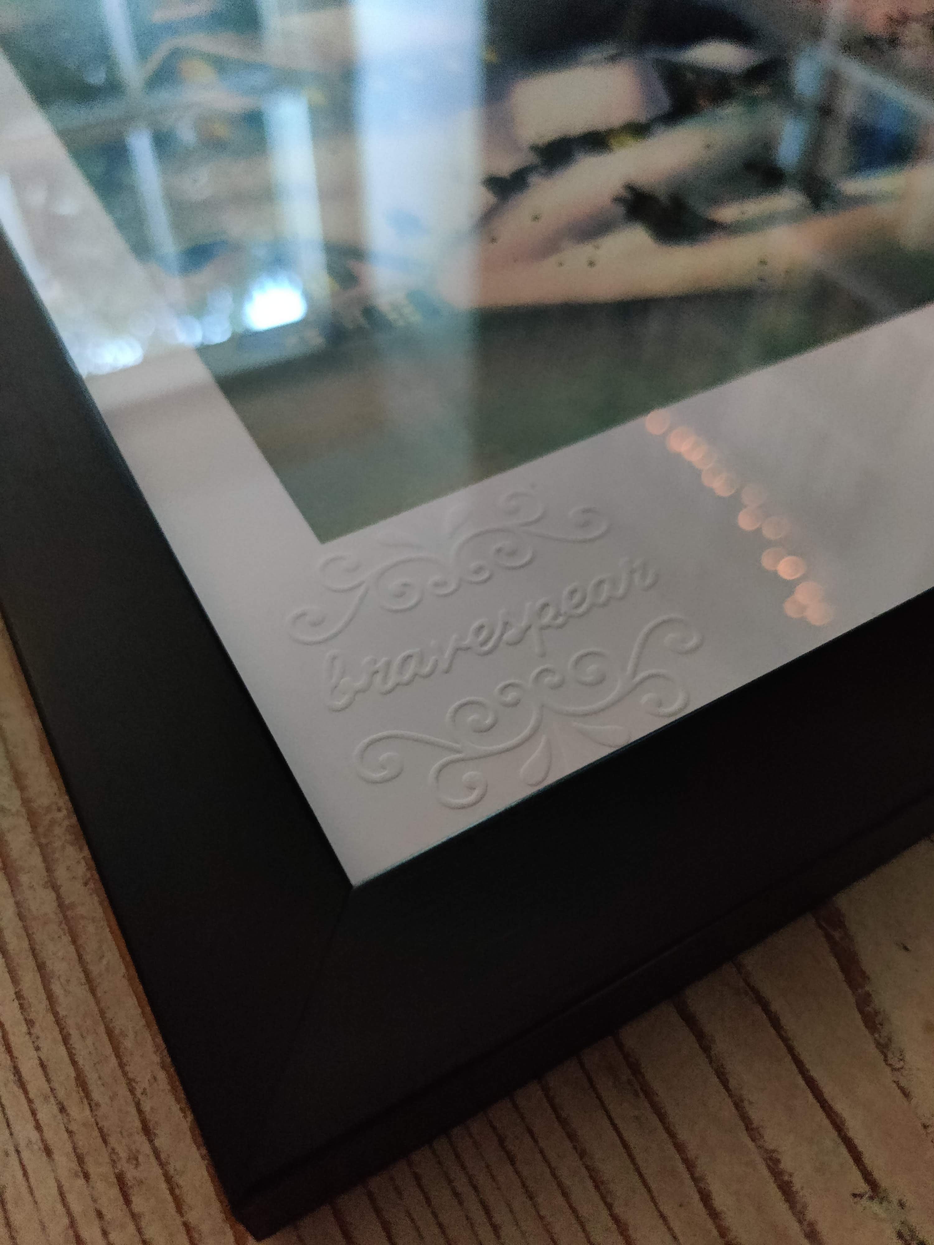 Fairytale of New York - A hand embossed and Signed Giclee print