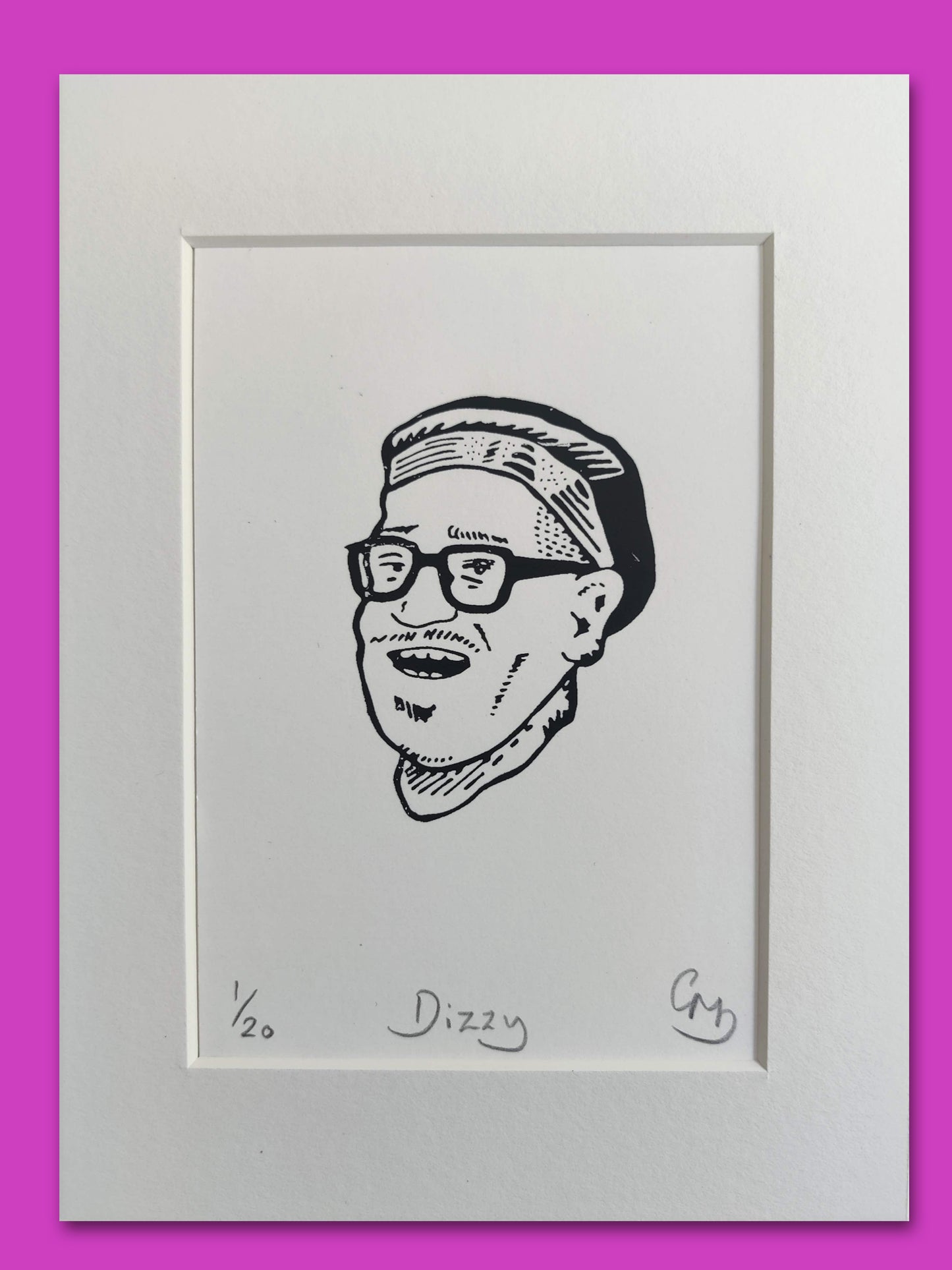 Dizzy - An Original Limited Edition Screen Print by Gerard McDonagh / Bravespear