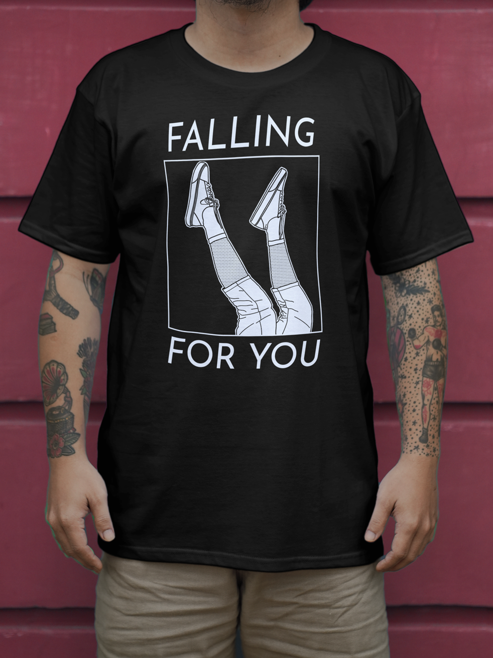 Falling For You - An exclusive  Bravespears Art Print T-shirt