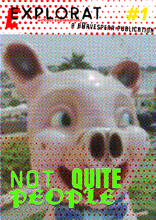 Poster Zine 1 - Not Quite Human