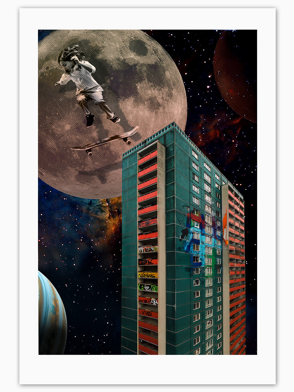 "Gravity" - An Open Edition Art Print - By Gerard McDonagh