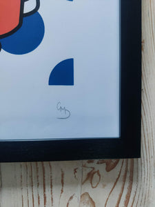 Bold A3 Art: Signed and Numbered Edition, Framed