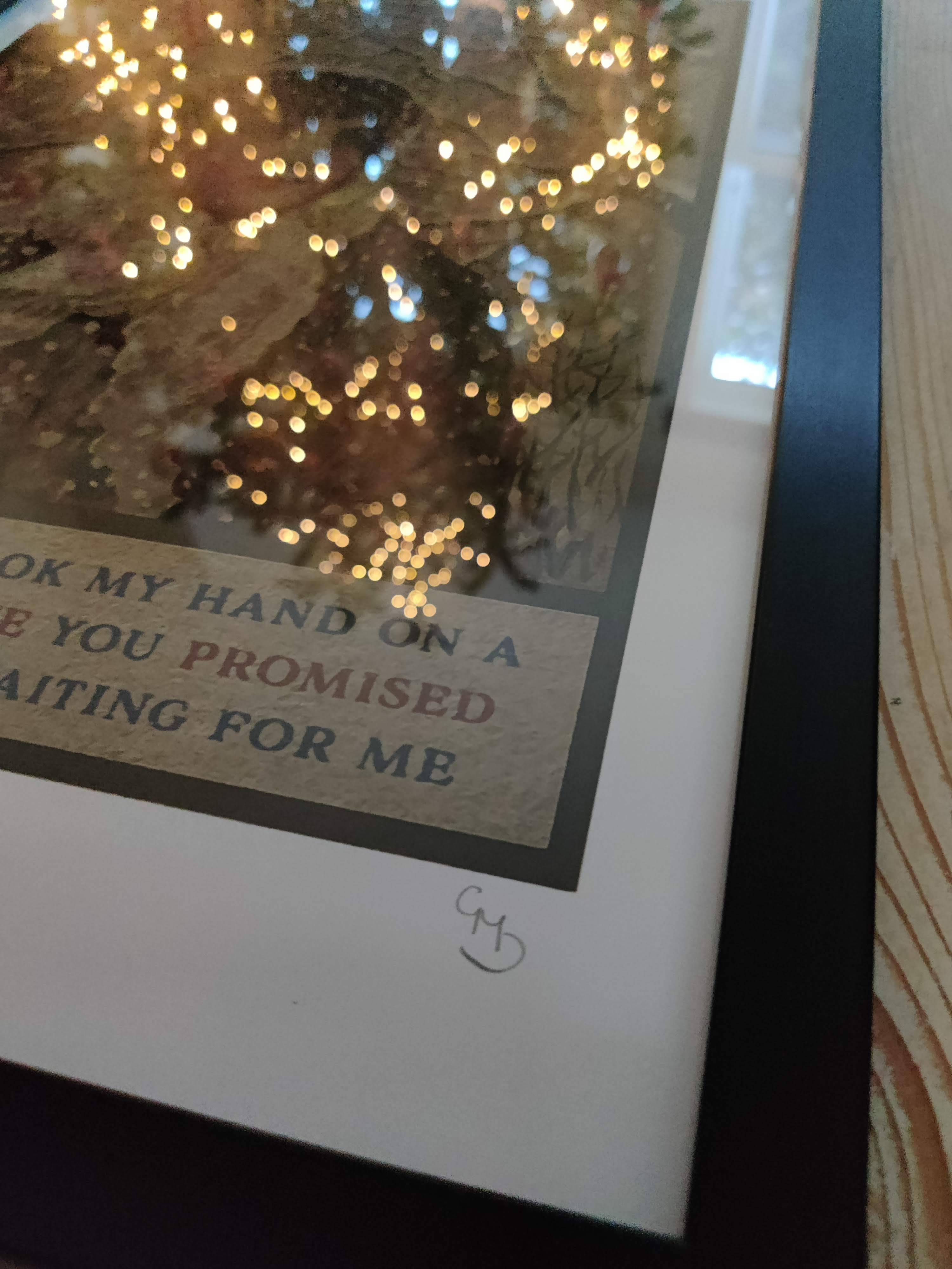 Vintage giclee print capturing the essence of Shane MacGowan's iconic song