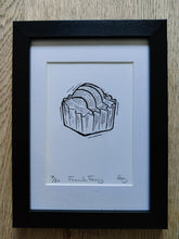 Load image into Gallery viewer, Limited edition: Mr Kipling French Fancy print, elegantly framed and matted.