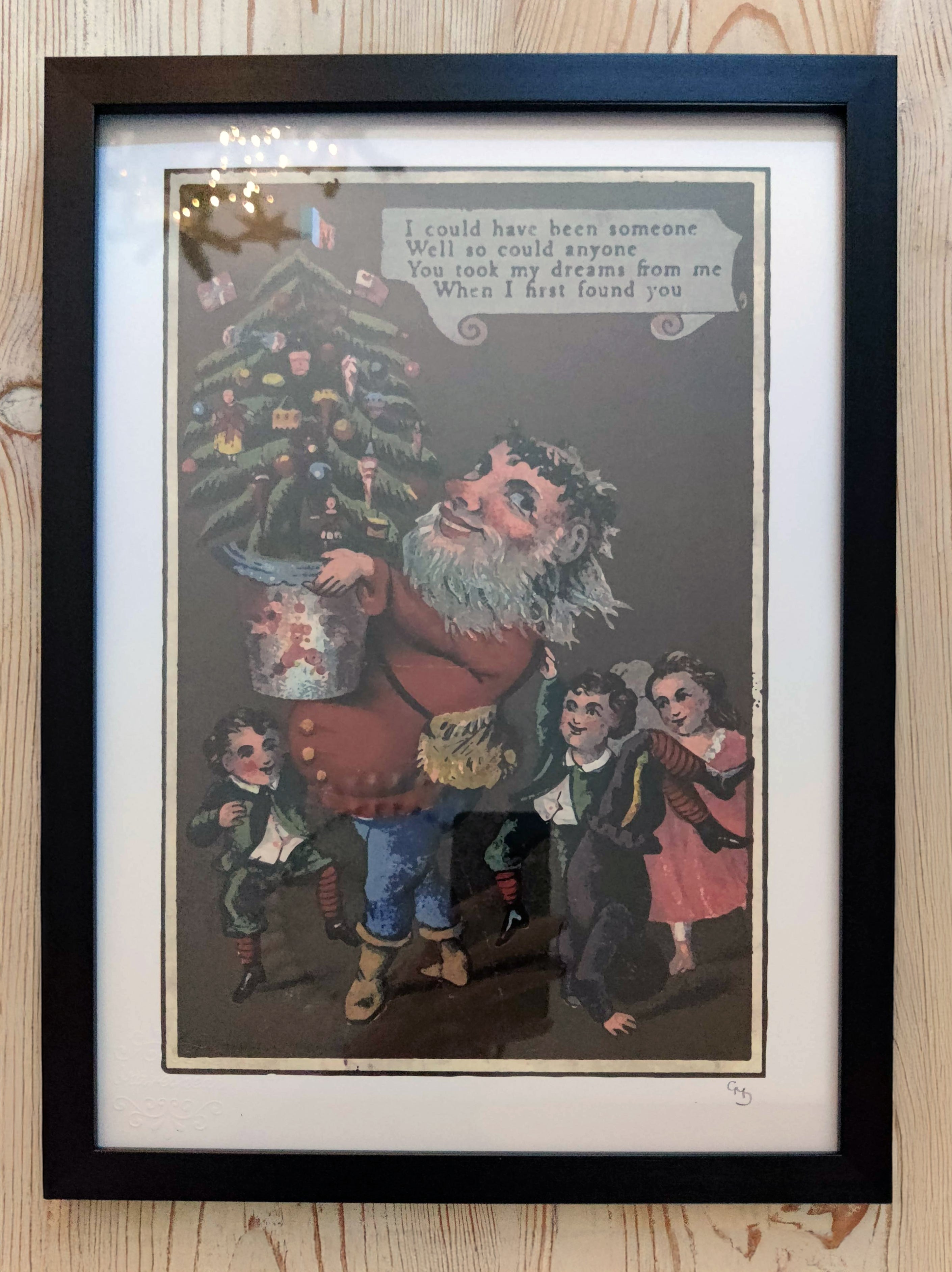 I Could Have Been Someone - An unframed, hand embossed and signed giclee print by Gerard McDonagh / Bravespear