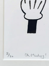 Load image into Gallery viewer, Oh Mickey! - An Original Silk Screen Print by Gerard McDonagh / Bravespear
