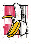Banana / Red Ground by Gerard McDonagh