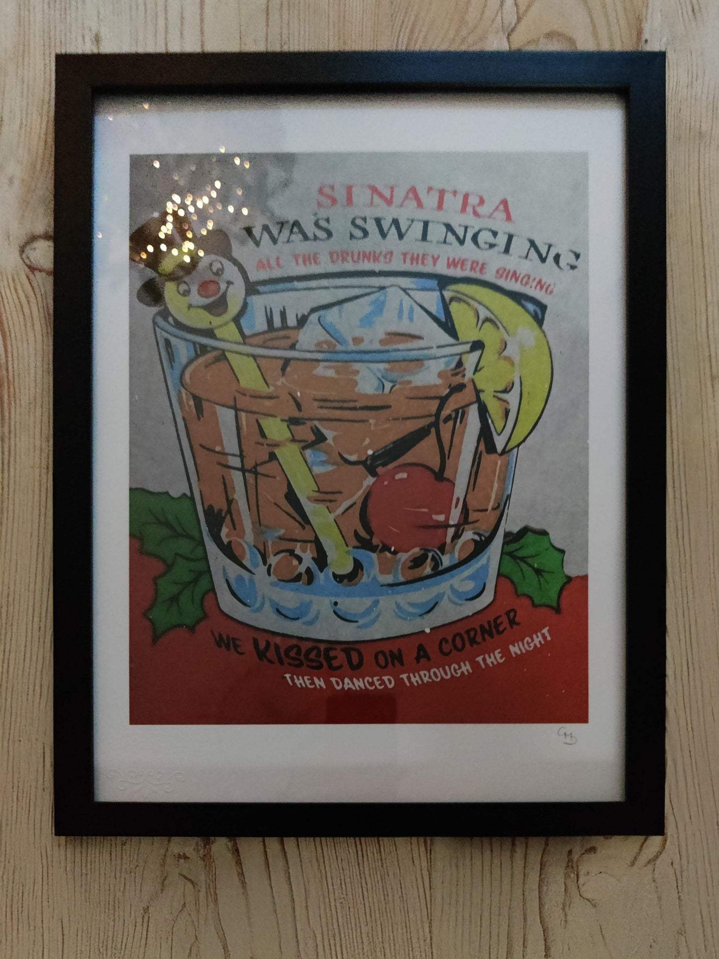 Sinatra Was Swinging - Fairytale of New York / Shane MacGowan Print