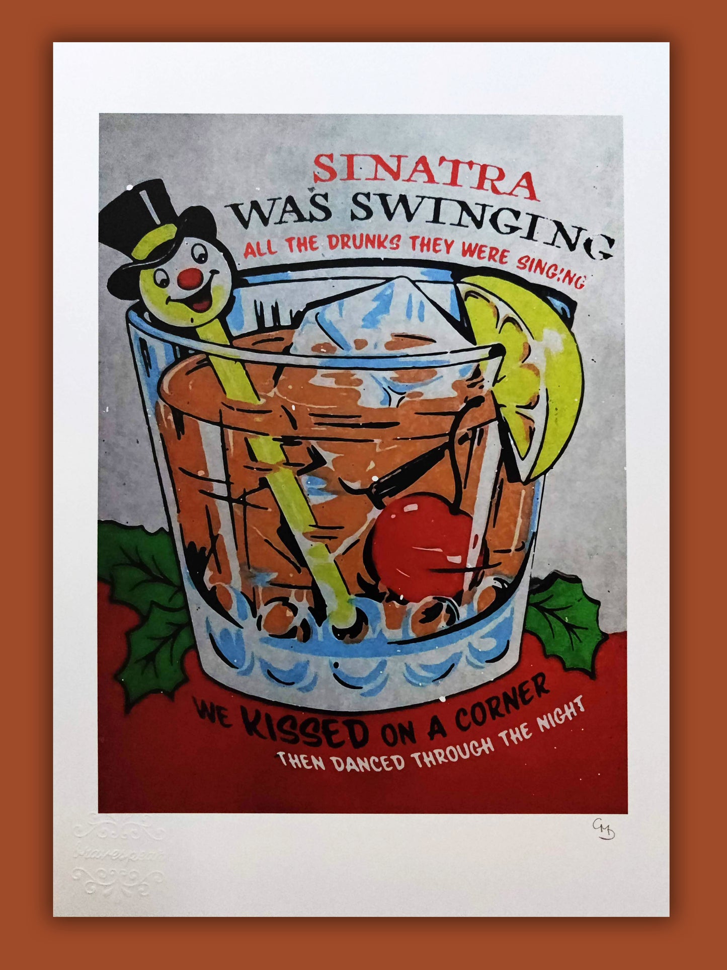 Sinatra Was Swinging - Fairytale of New York / Shane MacGowan Print