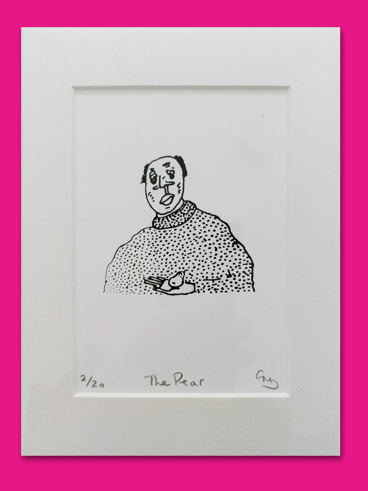 The Pear - An Original Screen Print